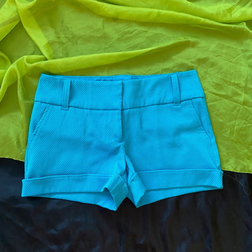 Maurices aqua blue shorts 5/6